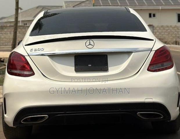 Mercedes-Benz C300 Base C300 AWD 4MATIC Sedan 2018 White
