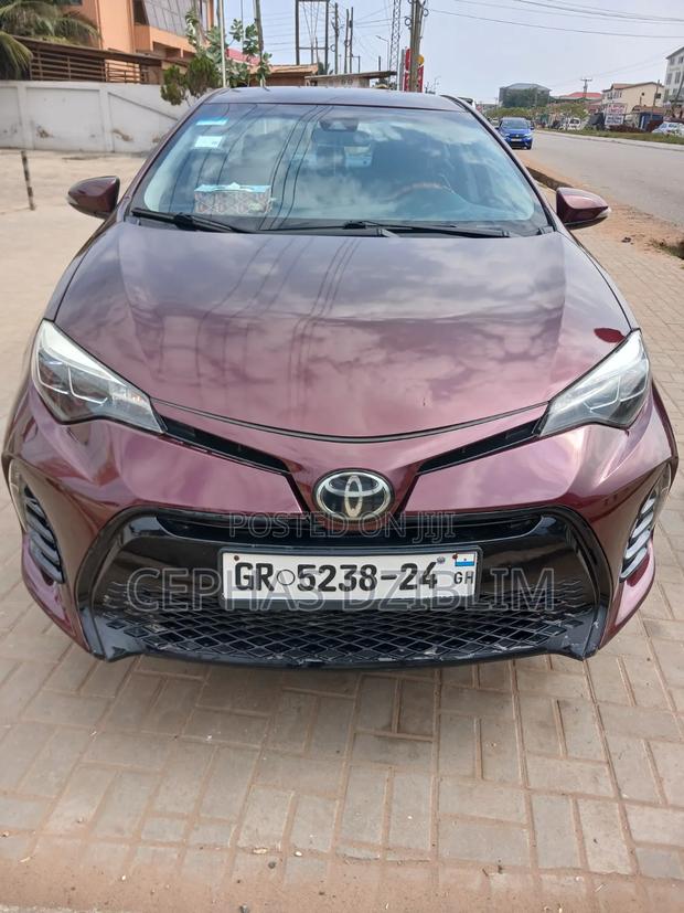 Toyota Corolla 2017 Burgundy
