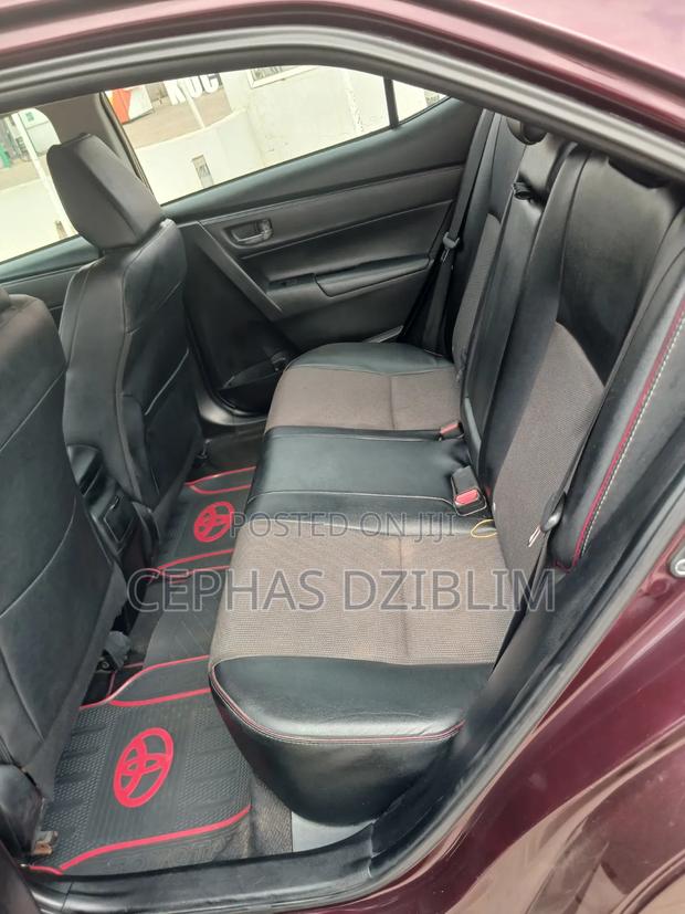 Toyota Corolla 2017 Burgundy