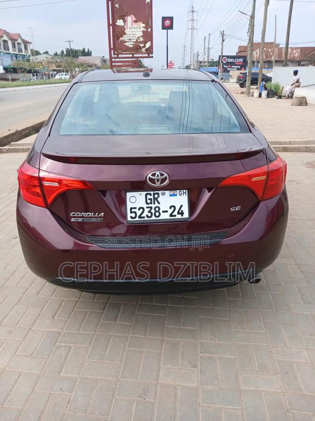 Toyota Corolla 2017 Burgundy