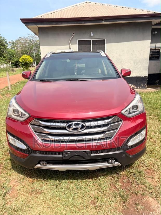 Hyundai Santa Fe 2014 Red