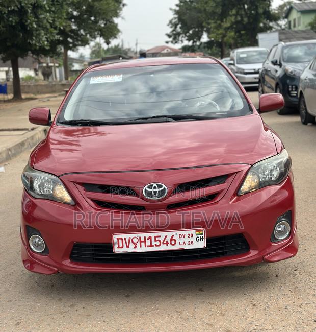 Toyota Corolla S 4dr Sedan (1.8L 4cyl 4A) 2013 Red