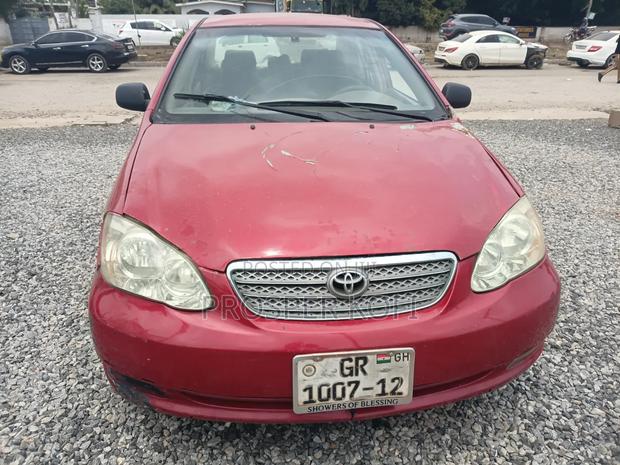 Toyota Corolla 2007 Red