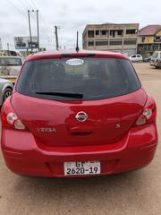 Nissan Versa 2008 Red for sale