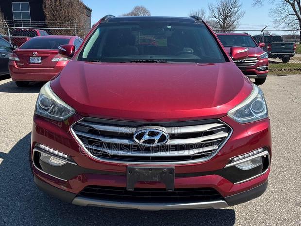 Hyundai Santa Fe SE AWD 2017 Red