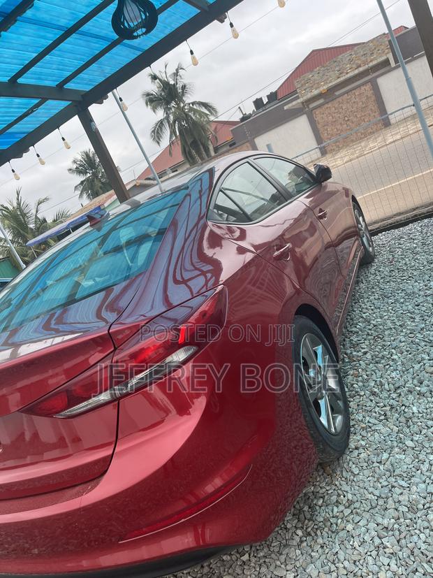 Hyundai Elantra Limited 2018 Red