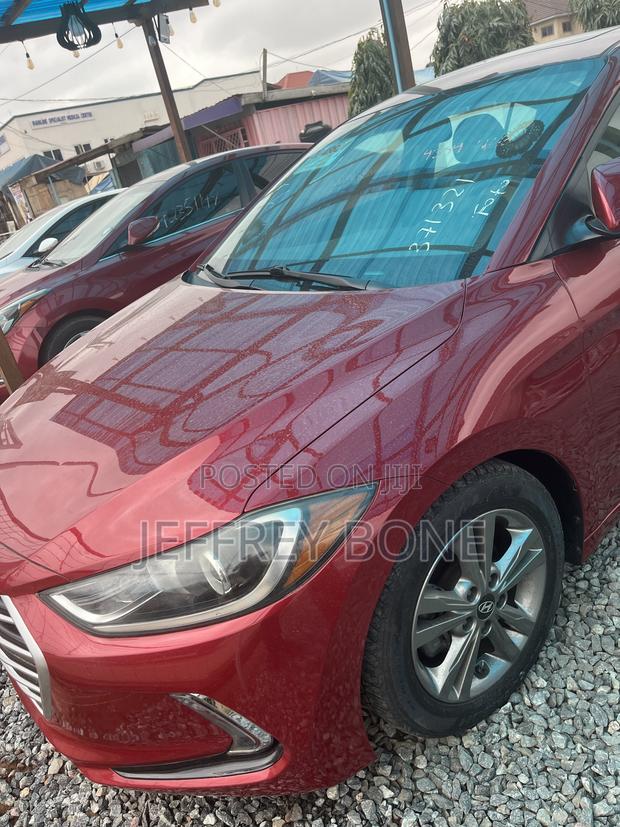 Hyundai Elantra Limited 2018 Red