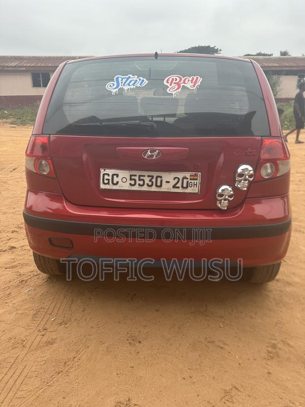 Hyundai Getz 2010 Red