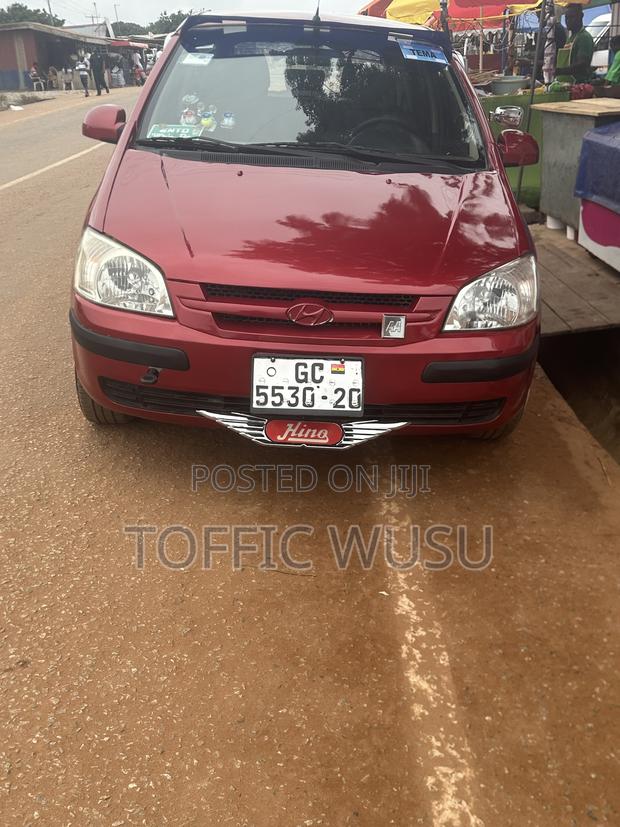 Hyundai Getz 2010 Red