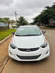 Hyundai Elantra Limited Sedan FWD (1.8L 4cyl 6A) 2013 White for sale