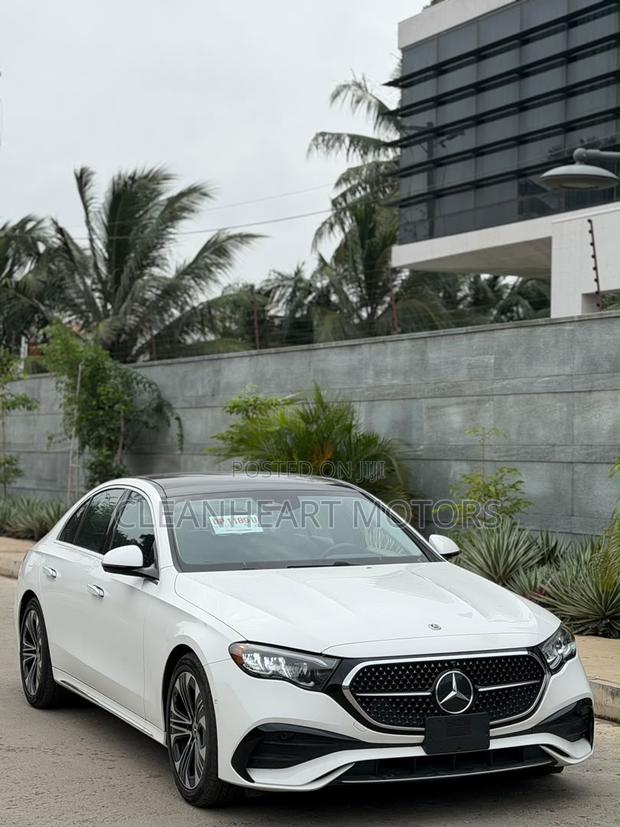 New Mercedes-Benz E350 2025 White