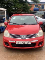 Nissan Versa 2008 Red for sale