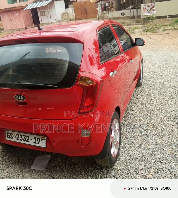 Kia Morning 2012 Red
