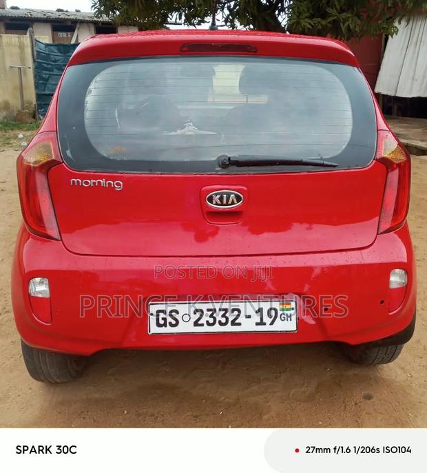 Kia Morning 2012 Red