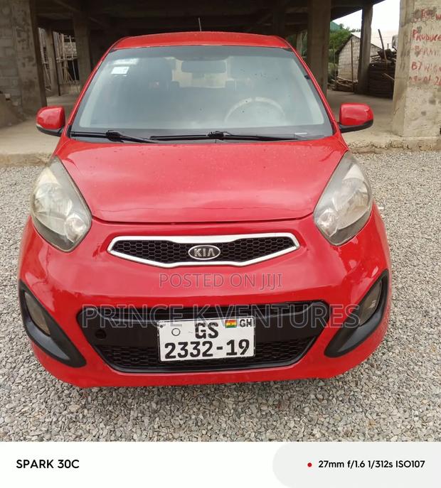 Kia Morning 2012 Red