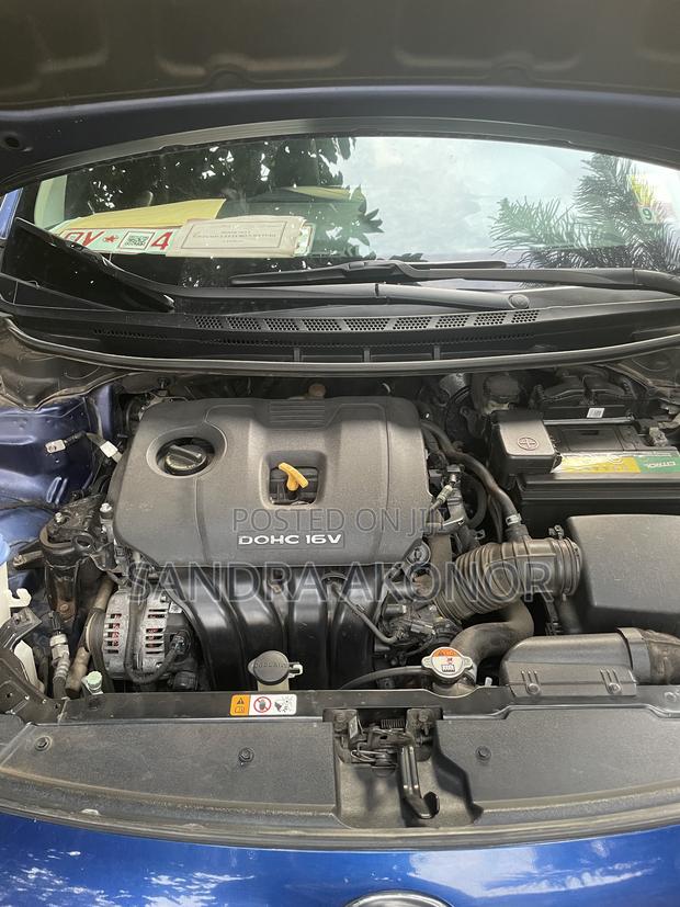 Kia Forte S Sedan 2017 Blue