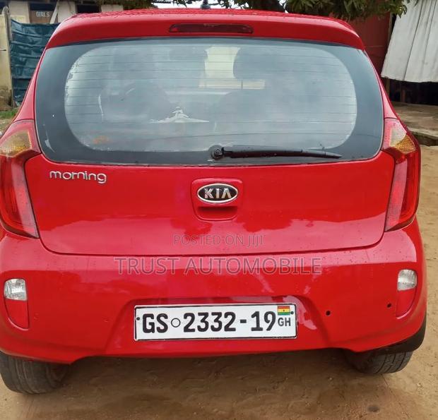 Kia Morning 2012 Red
