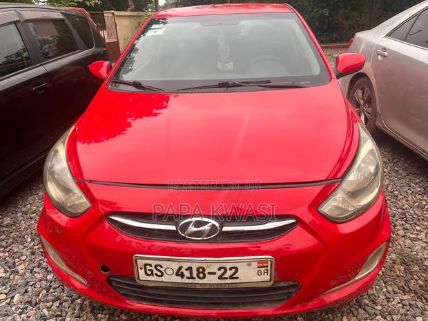 Hyundai Accent 2015 Red