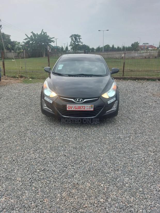 Hyundai Elantra Limited 4dr Sedan (1.8L 4cyl 6A) 2014 Black
