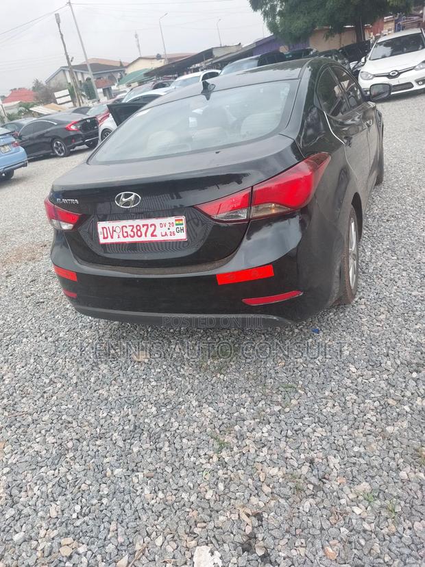 Hyundai Elantra Limited 4dr Sedan (1.8L 4cyl 6A) 2014 Black