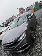 Honda Civic Touring Sedan 2019 Gray for sale