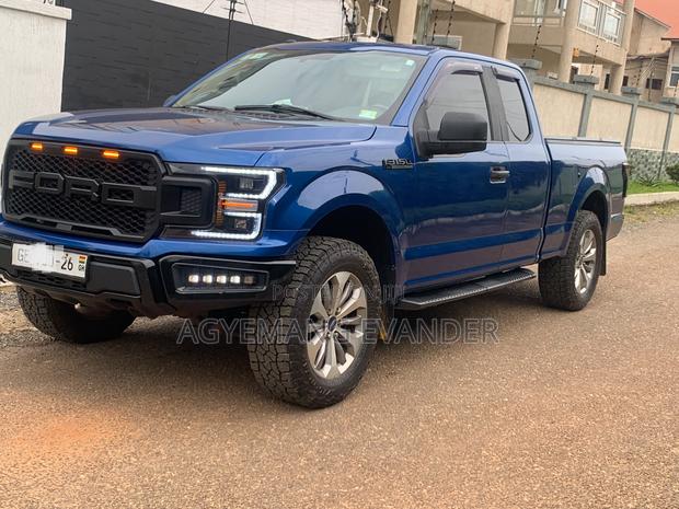 Ford F-150 XLT 4x4 SuperCab Styleside 6.5 ft. box 145 in. WB 2018 Blue