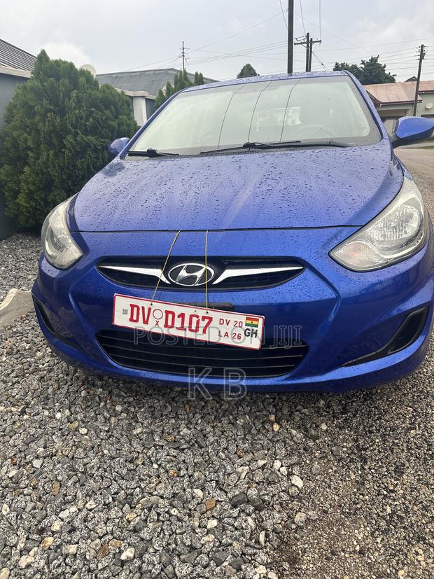 Hyundai Accent 2013 Blue