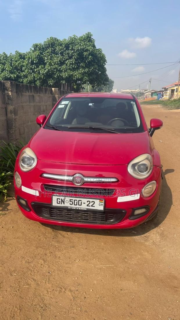Fiat 500X Sport AWD 2023 Red