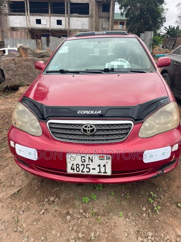 Toyota Corolla LE 2006 Red