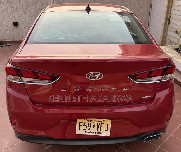 Hyundai Sonata Limited 2018 Red