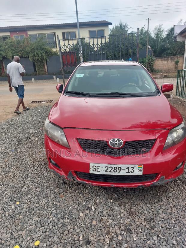Toyota Corolla 2008 Red