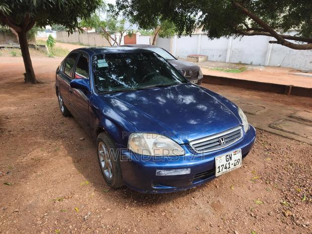 Honda Civic LX 4dr Sedan 2000 Blue