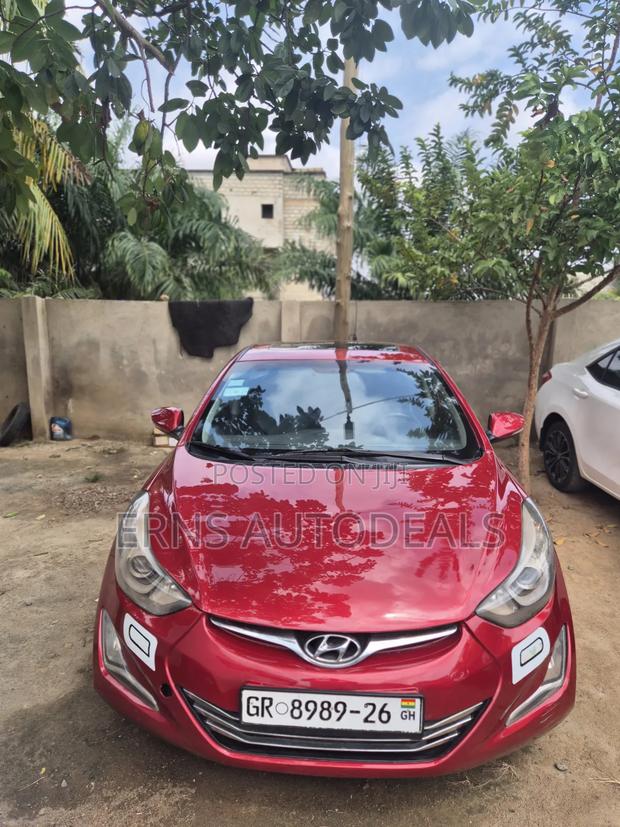 Hyundai Elantra Limited Sedan FWD (1.8L 4cyl 6A) 2016 Red