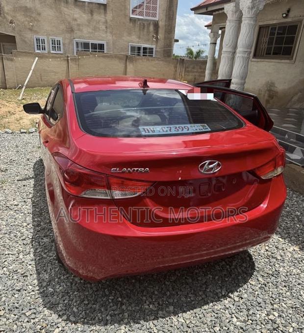 Hyundai Elantra GLS Sedan FWD (1.8L 4cyl 6M) 2013 Red