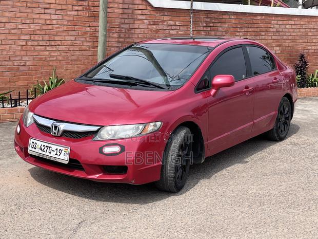 Honda Civic EX Sedan 2010 Red