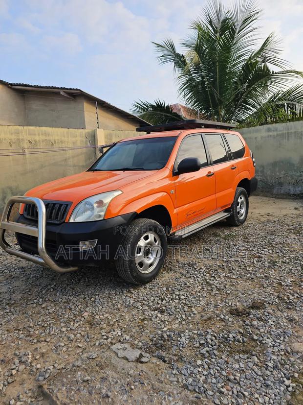 Toyota Land Cruiser Prado 2008 Orange