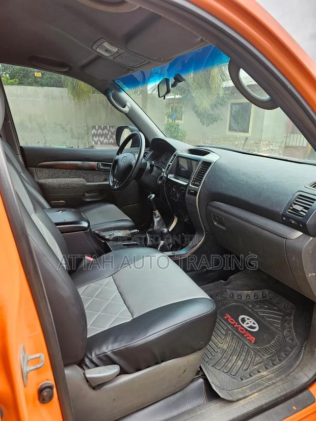 Toyota Land Cruiser Prado 2008 Orange