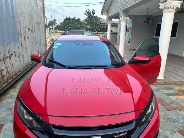 Honda Civic EX 4dr Sedan (1.5L 4cyl) 2016 Red