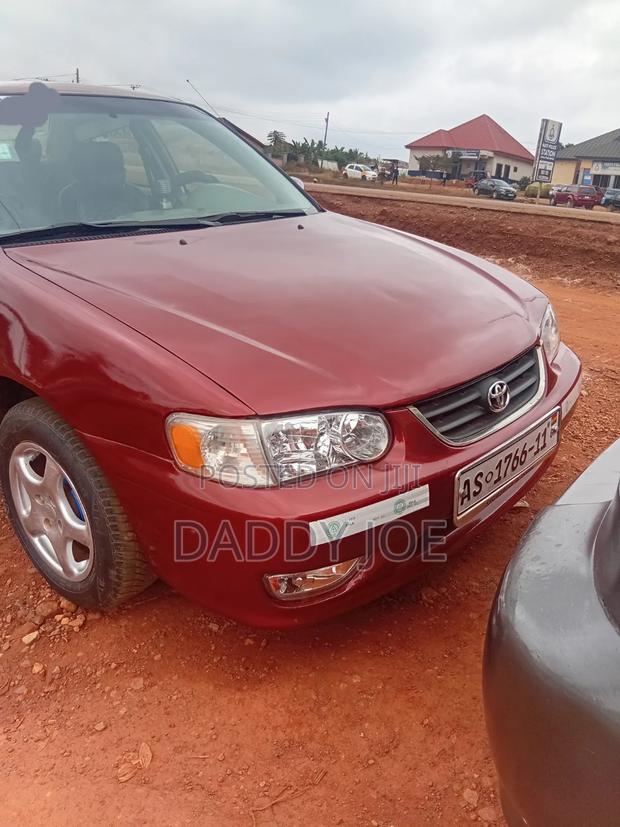 Toyota Corolla 2002 Red