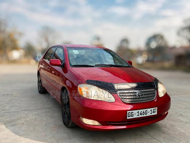Toyota Corolla LE 2007 Red
