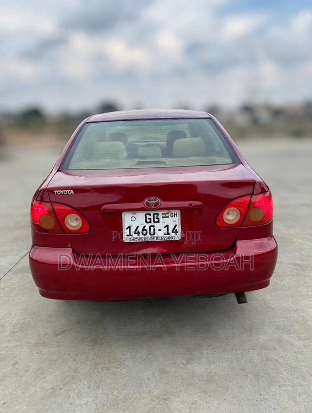 Toyota Corolla LE 2007 Red