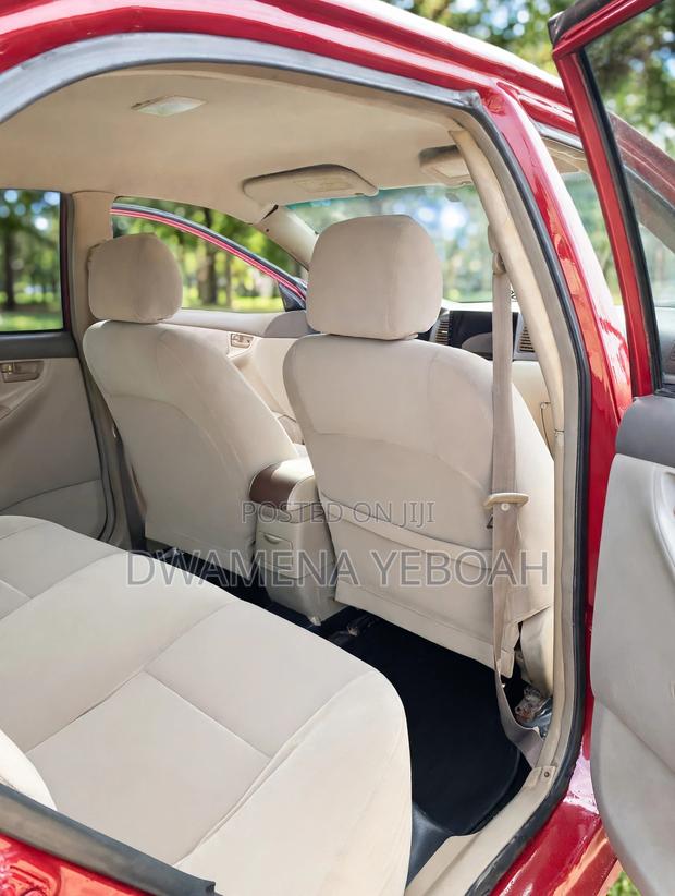 Toyota Corolla LE 2007 Red