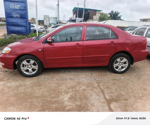 Toyota Corolla 2006 Red