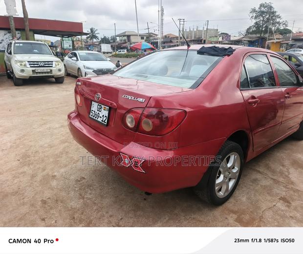 Toyota Corolla 2006 Red