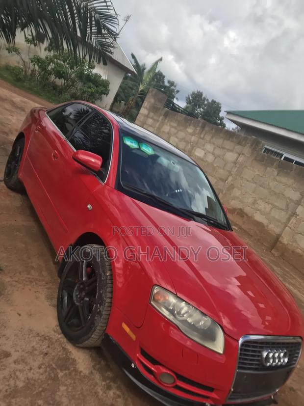 Audi A4 2008 Red
