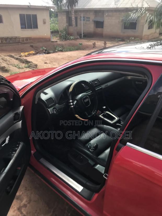Audi A4 2008 Red