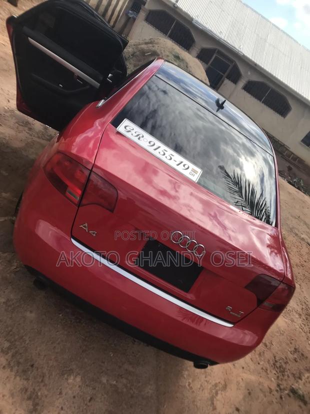 Audi A4 2008 Red