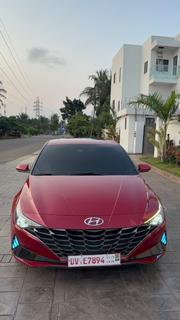 Hyundai Elantra Limited 2021 Red for sale