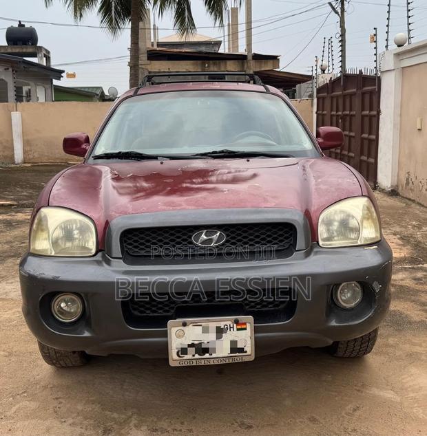 Hyundai Santa Fe 2004 Maroon