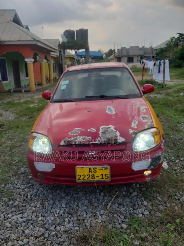 Hyundai Accent 2005 Red